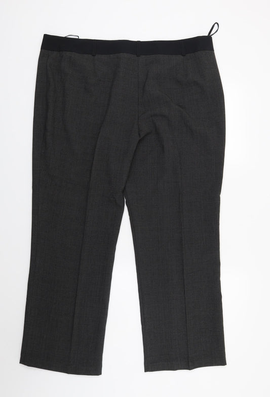 F&F Womens Grey   Trousers  Size 20 L26 in