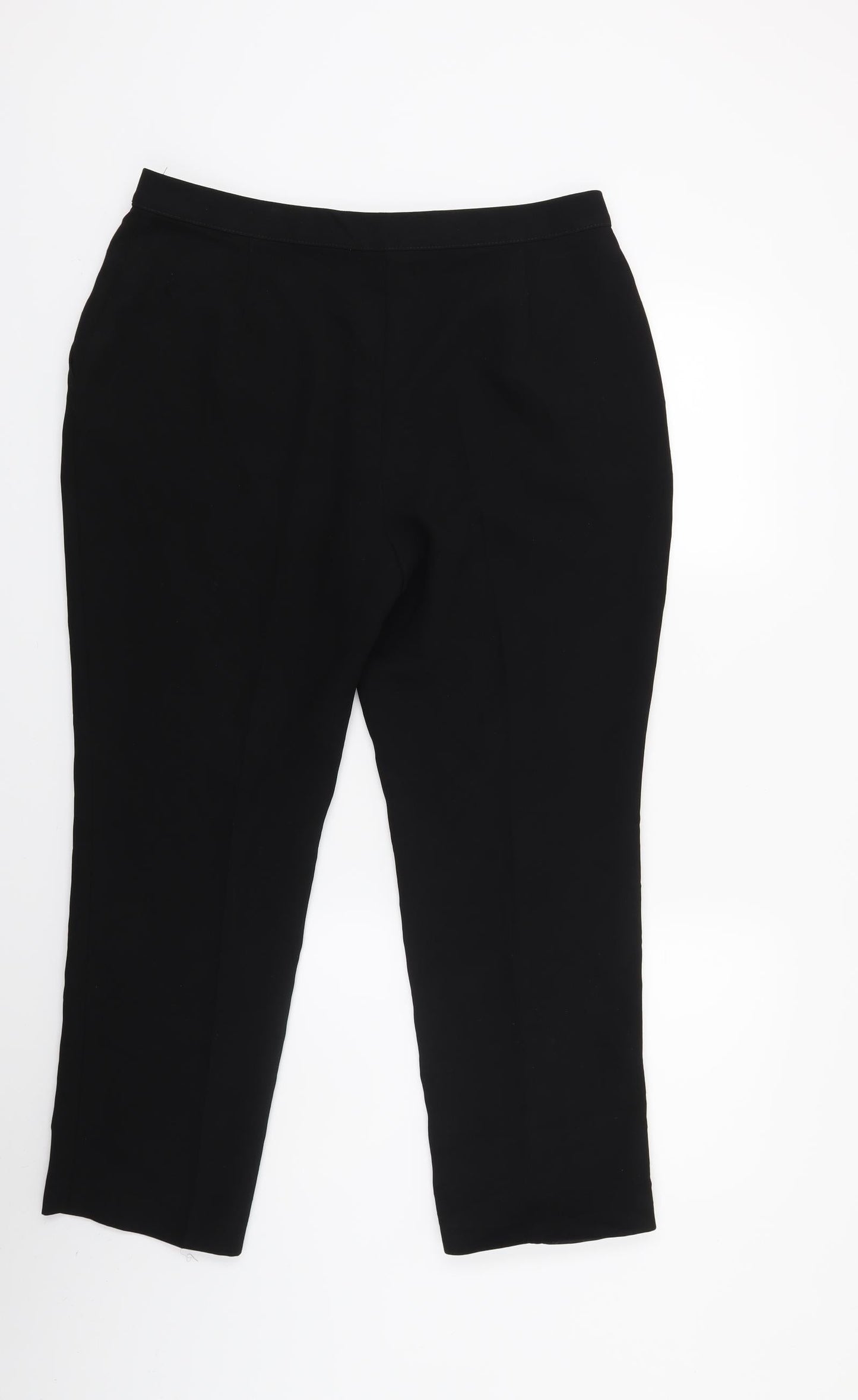 Mark Shale Womens Black   Trousers  Size 16 L24 in