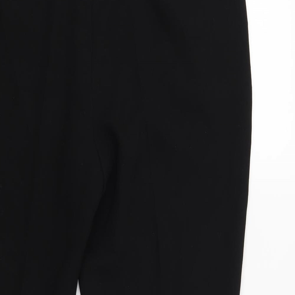 Mark Shale Womens Black   Trousers  Size 16 L24 in