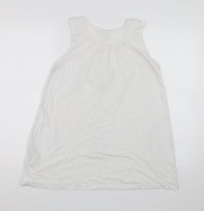 Womens UK Size M VILA White Basic Tank