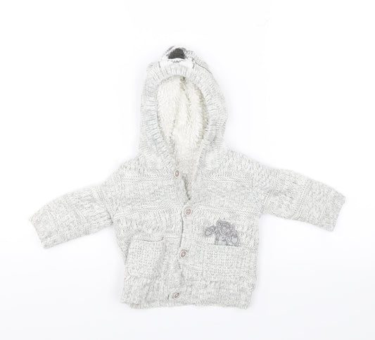 George Baby Grey   Pullover Jumper Size 3-6 Months  - Tigger