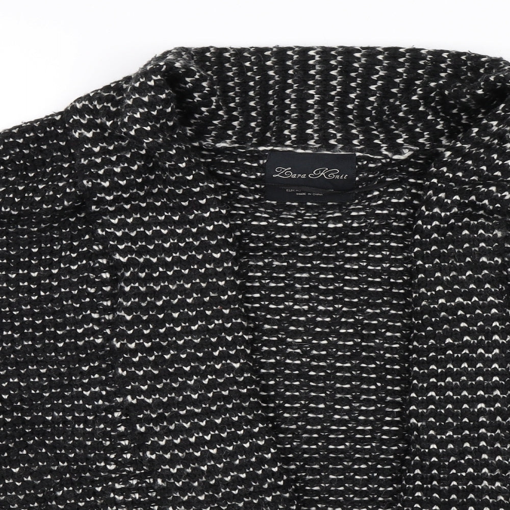 Lara Knit Womens Black   Cardigan Jumper Size M