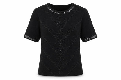Berketex Womens Black   Jersey T-Shirt Size 14