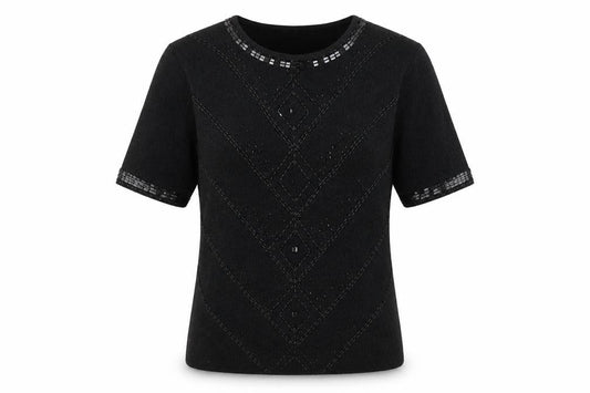 Berketex Womens Black   Jersey T-Shirt Size 14