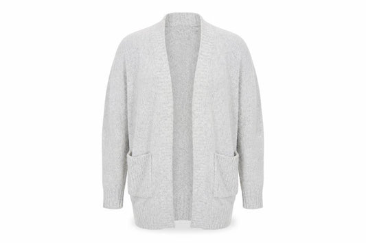 Marks & Spencer Womens Grey   Cardigan Jumper Size M