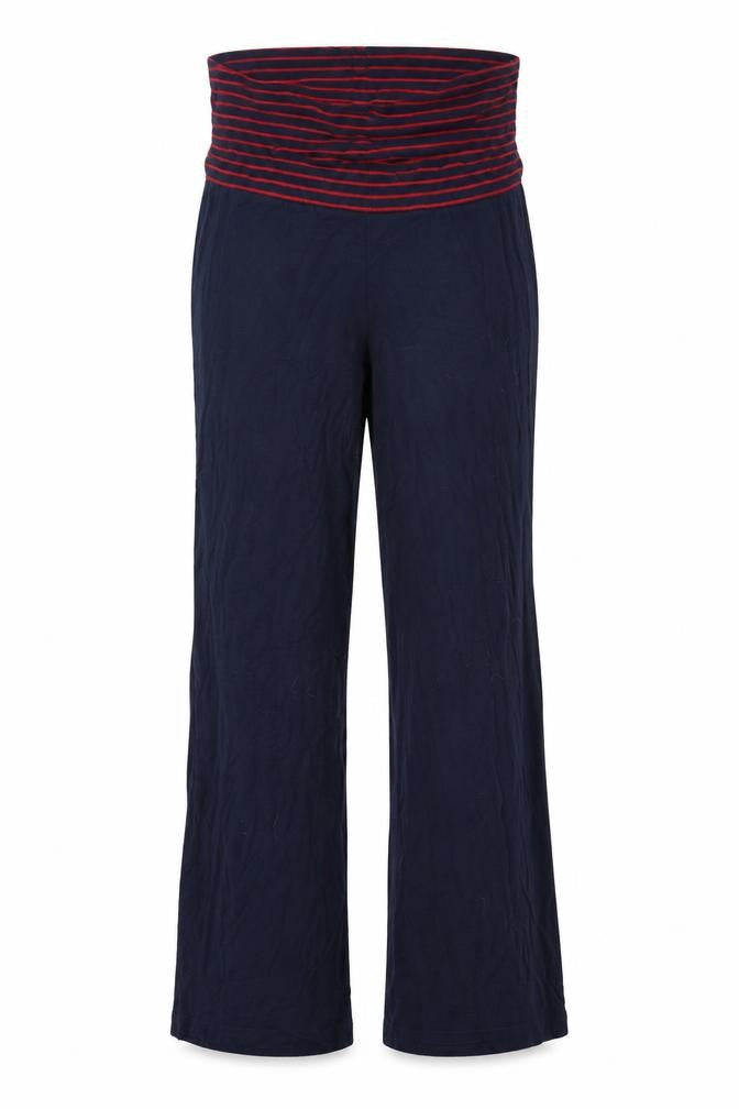 Womens UK Size 8 Preworn Regular Fit  Blue Trousers