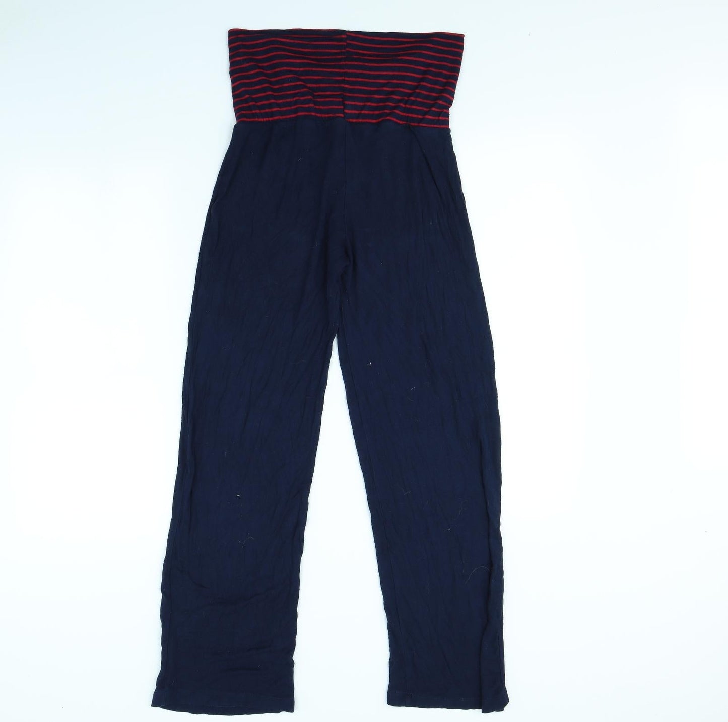 Womens UK Size 8 Preworn Regular Fit  Blue Trousers
