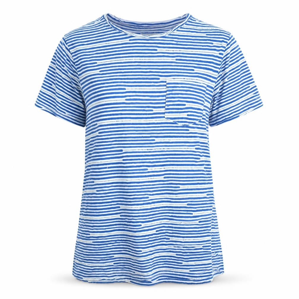 Womens UK Size M Another Influence Blue Basic T-Shirt