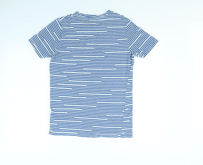 Womens UK Size M Another Influence Blue Basic T-Shirt