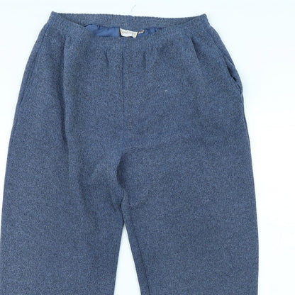 Womens UK Size M Bonmarché Regular Fit  Blue Trousers