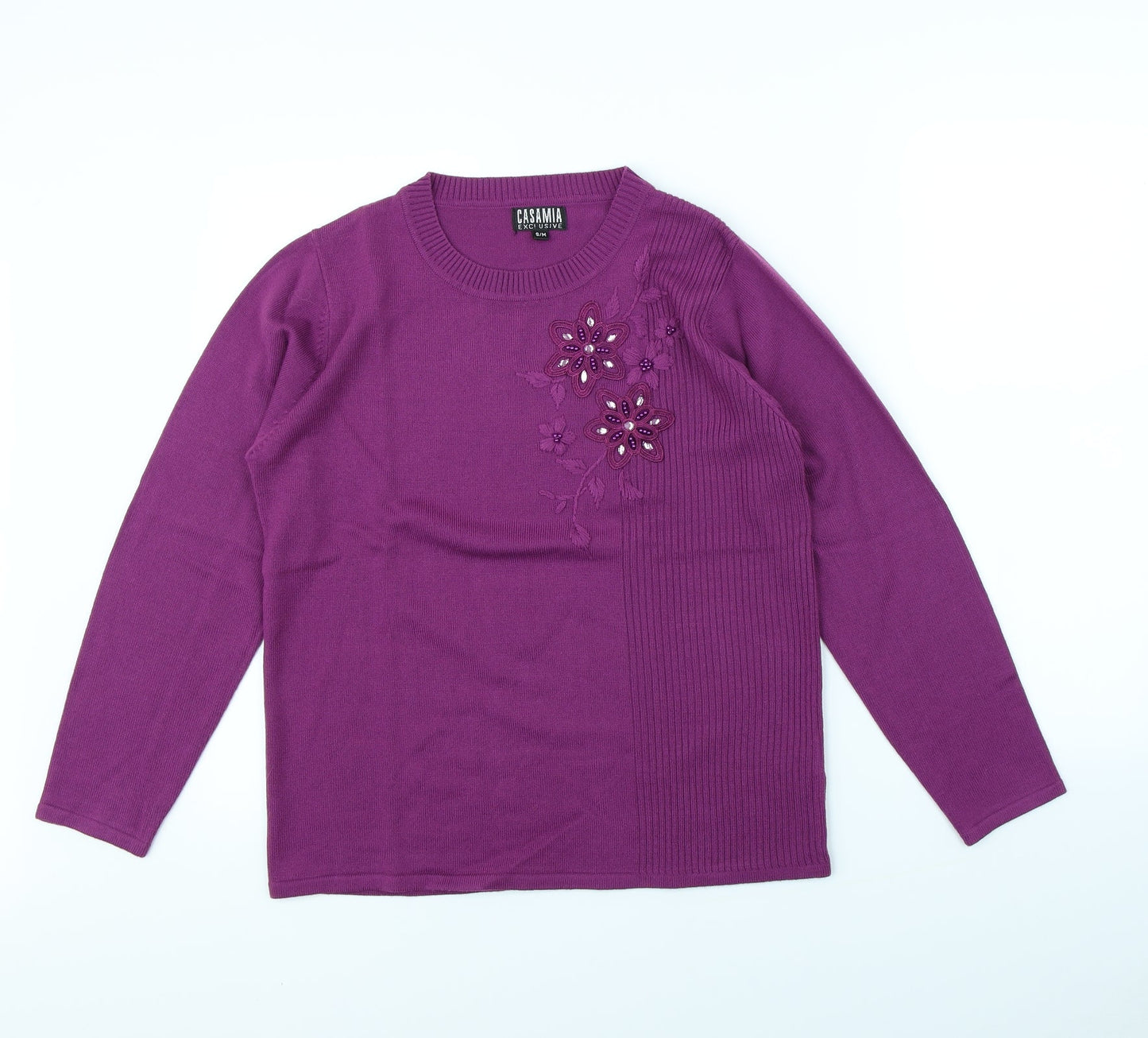 Casamia Womens Purple   Pullover Jumper Size S