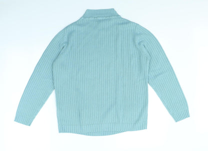 isle Womens Blue   Pullover Jumper Size M
