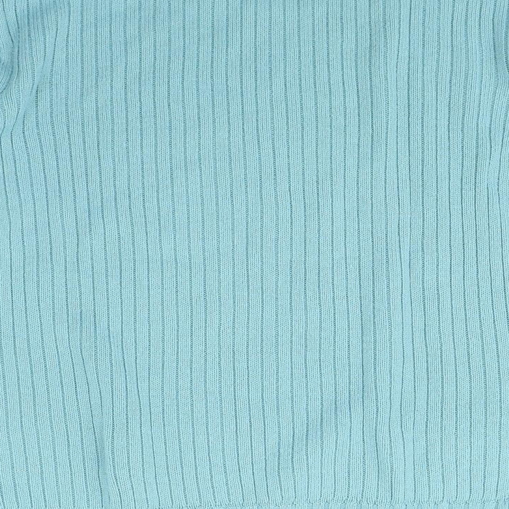 isle Womens Blue   Pullover Jumper Size M