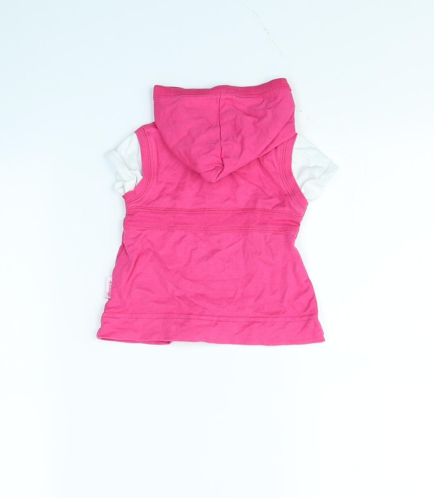 George Girls Pink   Pullover Jumper Size 3-6 Months  - Minnie mouse