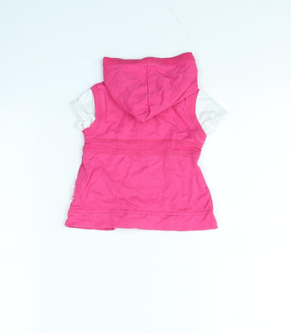 George Girls Pink   Pullover Jumper Size 3-6 Months  - Minnie mouse