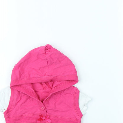 George Girls Pink   Pullover Jumper Size 3-6 Months  - Minnie mouse