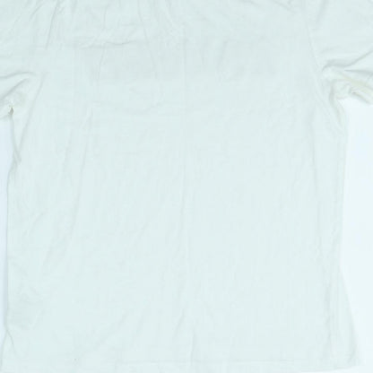 Womens UK Size S H&M White Basic T-Shirt