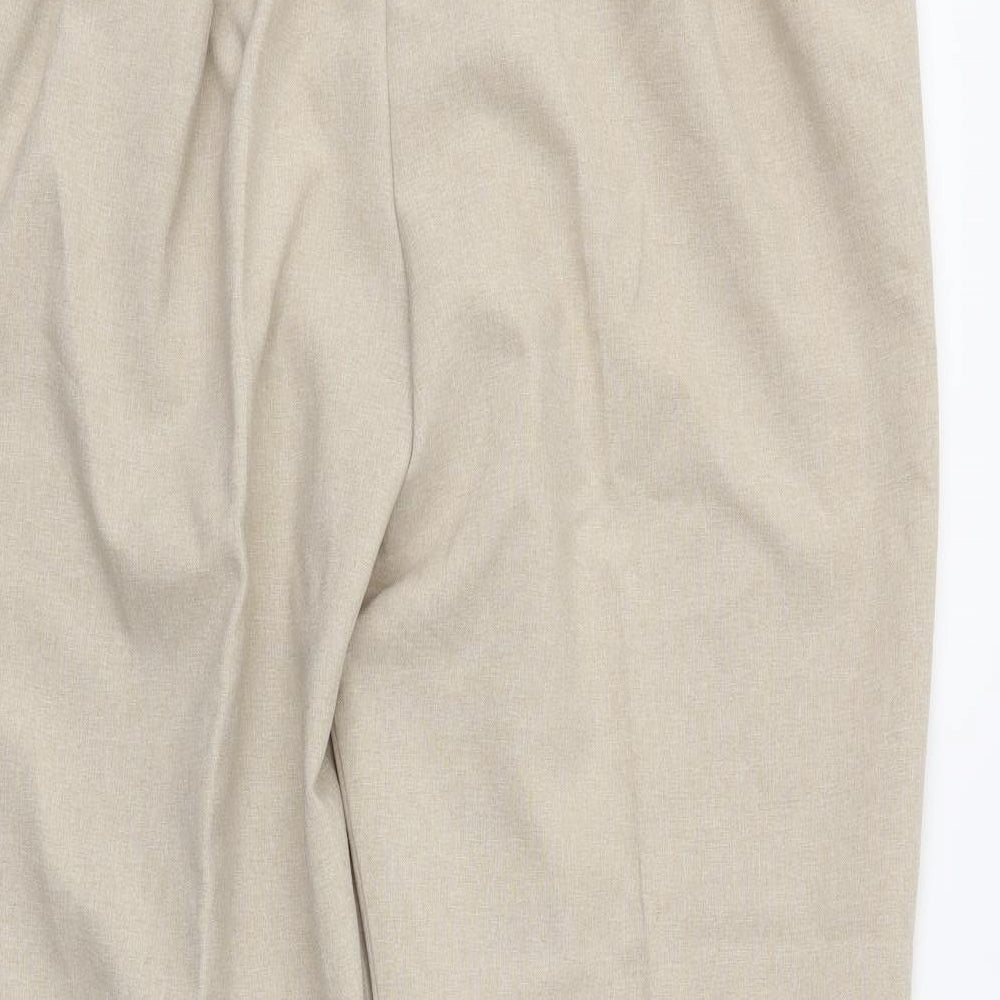 M&S Womens Beige   Trousers  Size 20 L24 in