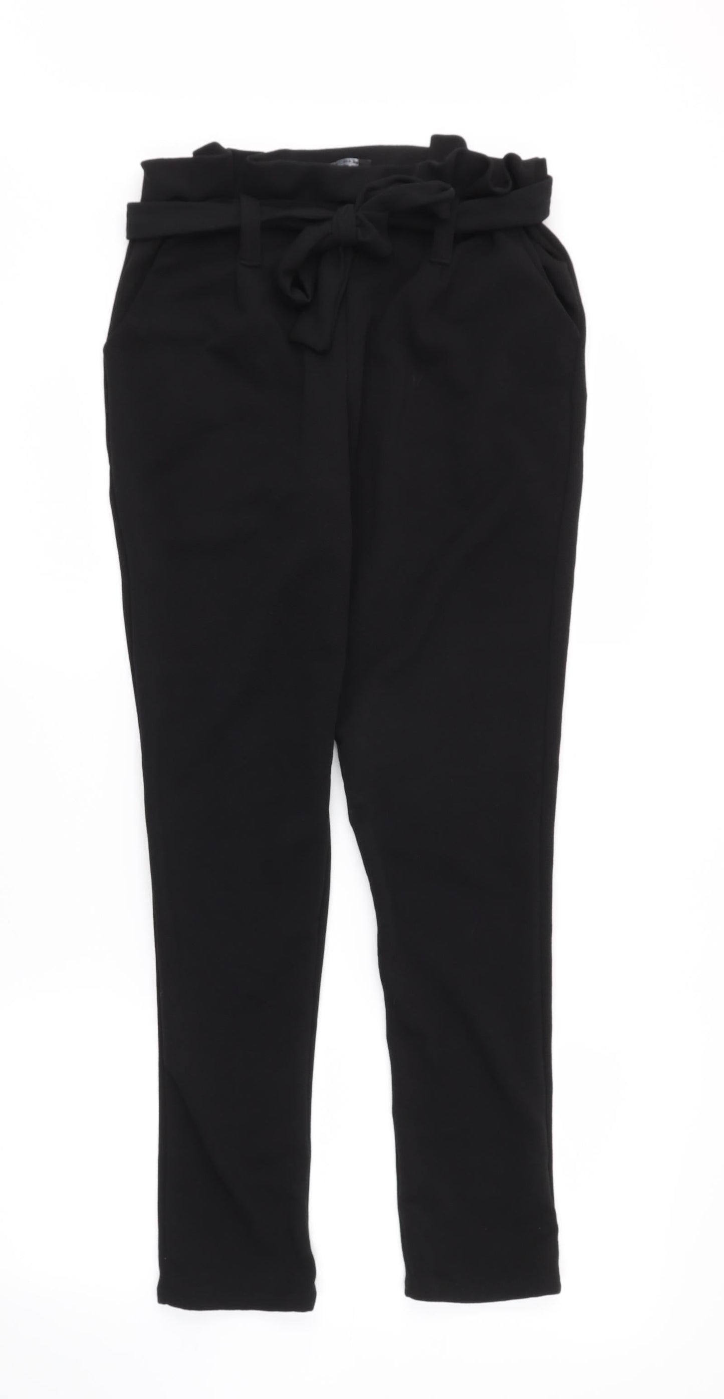 Select Womens Black   Trousers  Size 8 L27 in