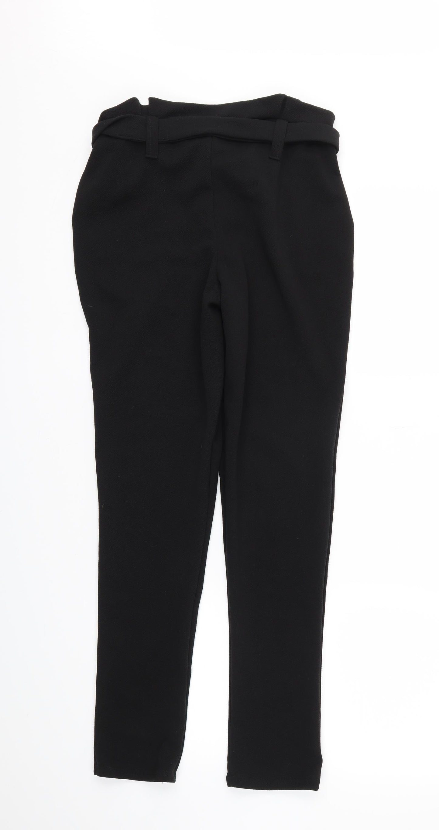 Select Womens Black   Trousers  Size 8 L27 in