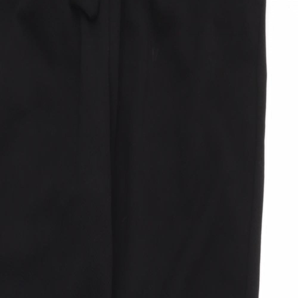 Select Womens Black   Trousers  Size 8 L27 in