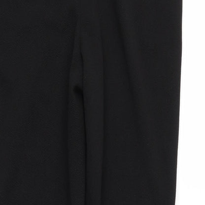 Select Womens Black   Trousers  Size 8 L27 in