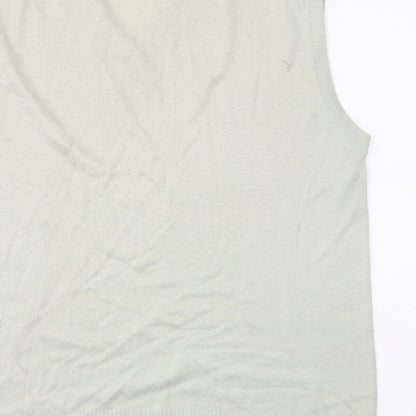 winterbeck Mens Green   Vest Jumper Size XL
