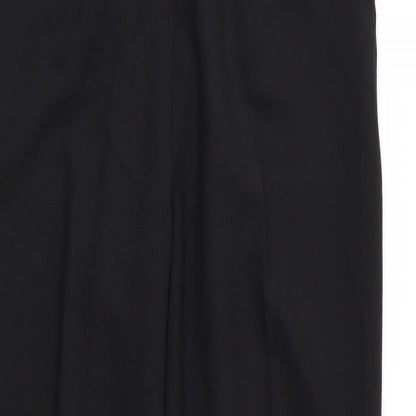 Womens UK Size 34 in Preworn Regular Fit  Black Trousers