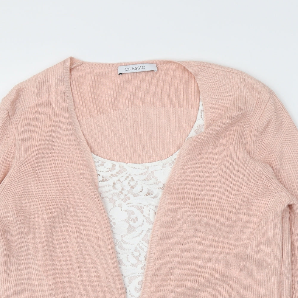 M&S Womens Pink   Pullover Jumper Size 12