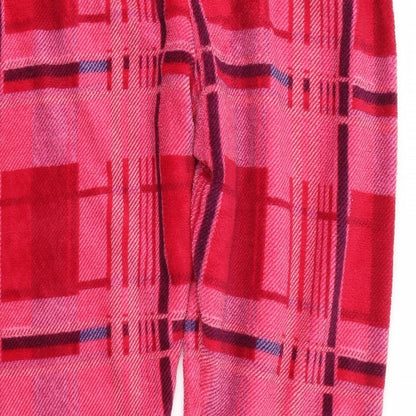 Preworn Womens Pink Plaid  Capri One Piece Size L