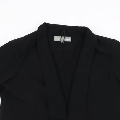 Womens UK Size 14 Marks and Spencer Black Jacket