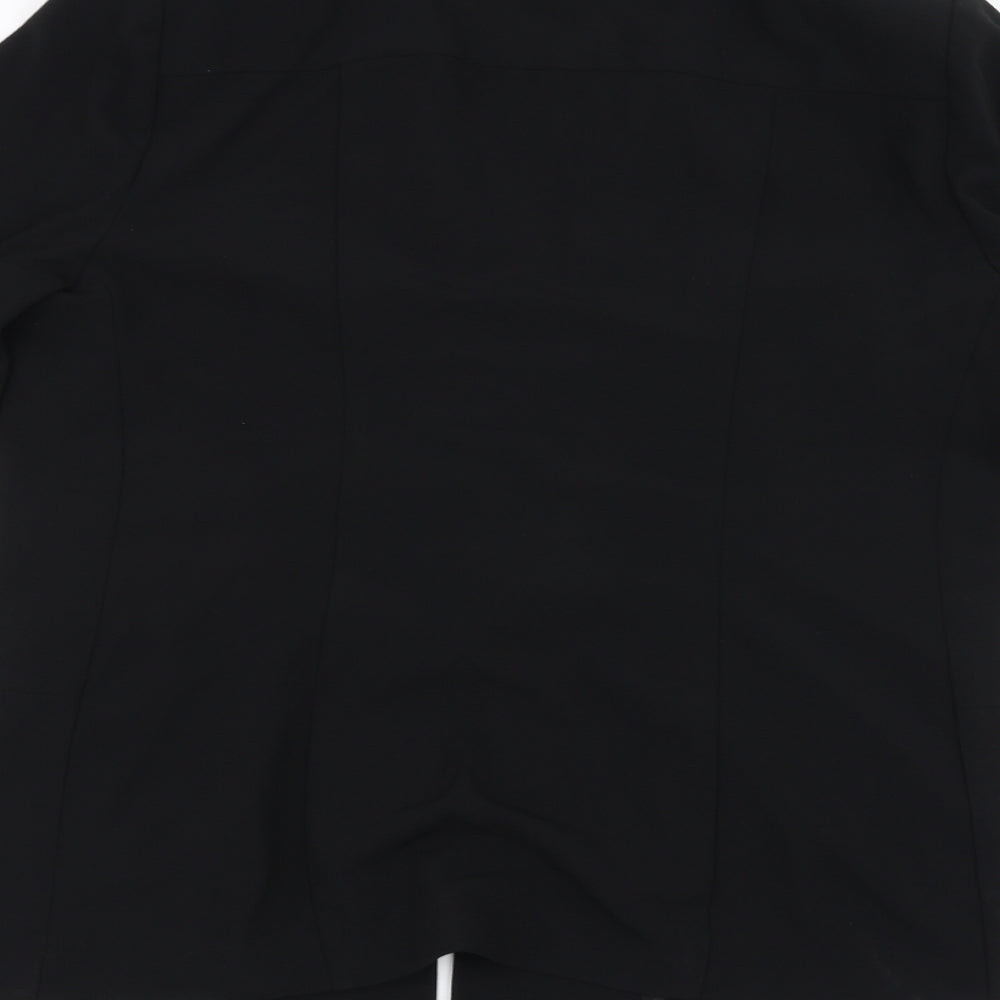 Womens UK Size 14 Marks and Spencer Black Jacket