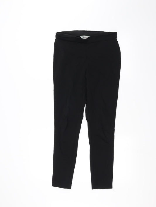 Womens UK Size 10 Dorothy Perkins Regular Fit  Black Trousers