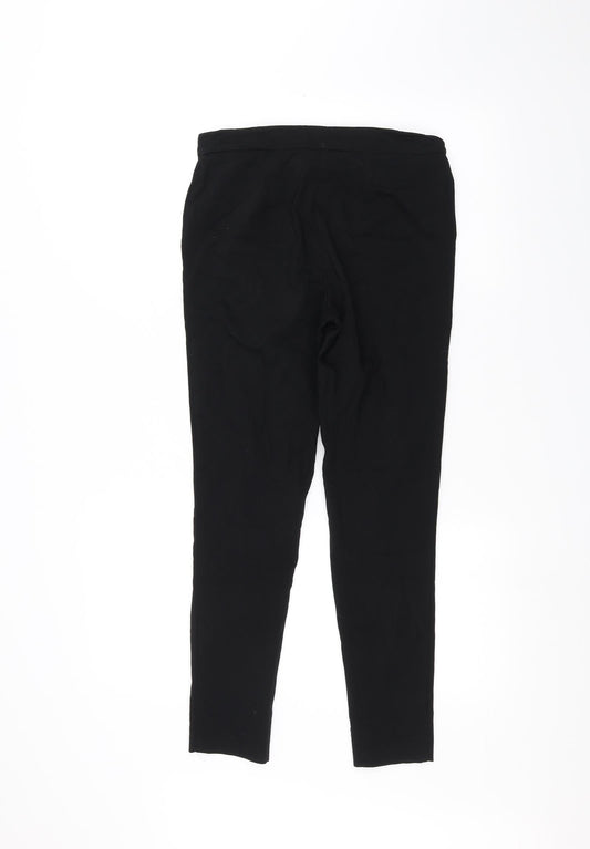 Womens UK Size 10 Dorothy Perkins Regular Fit  Black Trousers