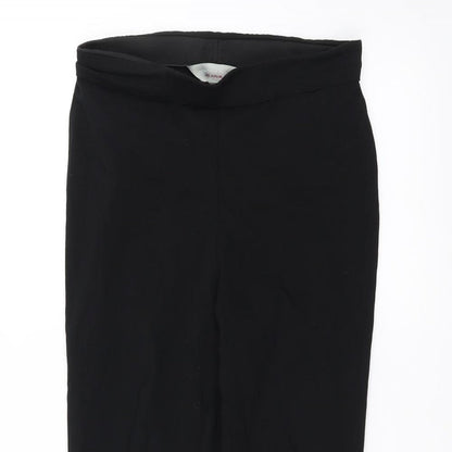 Womens UK Size 10 Dorothy Perkins Regular Fit  Black Trousers