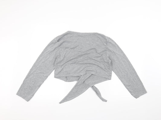 Liquid Womens Grey   Cardigan Jumper Size 16