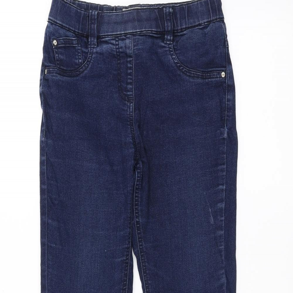 NEXT Girls Blue  Denim Skinny Jeans Size 11 Years