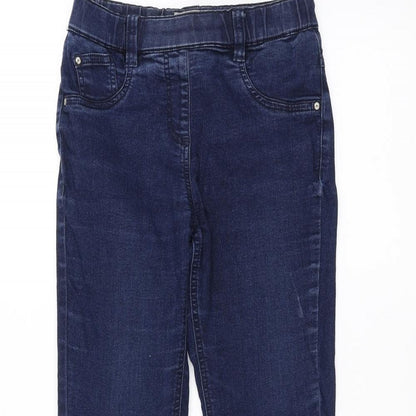 NEXT Girls Blue  Denim Skinny Jeans Size 11 Years