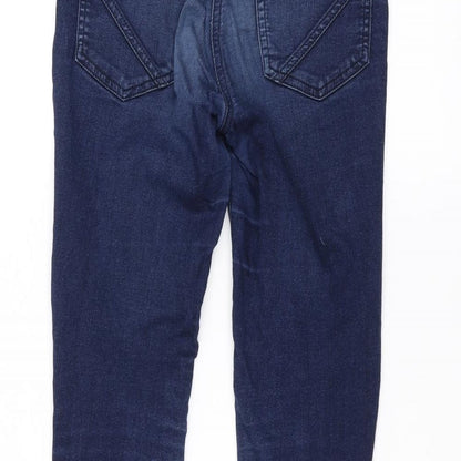 NEXT Girls Blue  Denim Skinny Jeans Size 11 Years