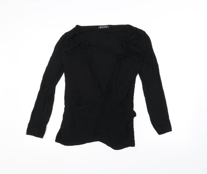 Star Womens Black   Cardigan Jumper Size M