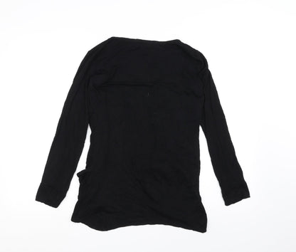 Star Womens Black   Cardigan Jumper Size M