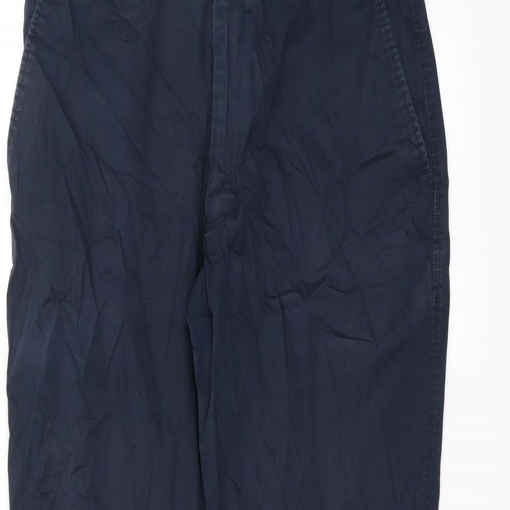 Marks and Spencer Mens Blue   Trousers  Size 32 L28 in