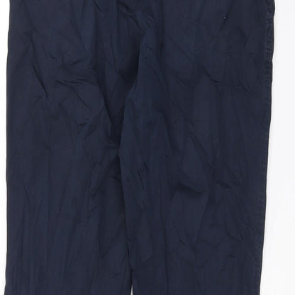 Marks and Spencer Mens Blue   Trousers  Size 32 L28 in