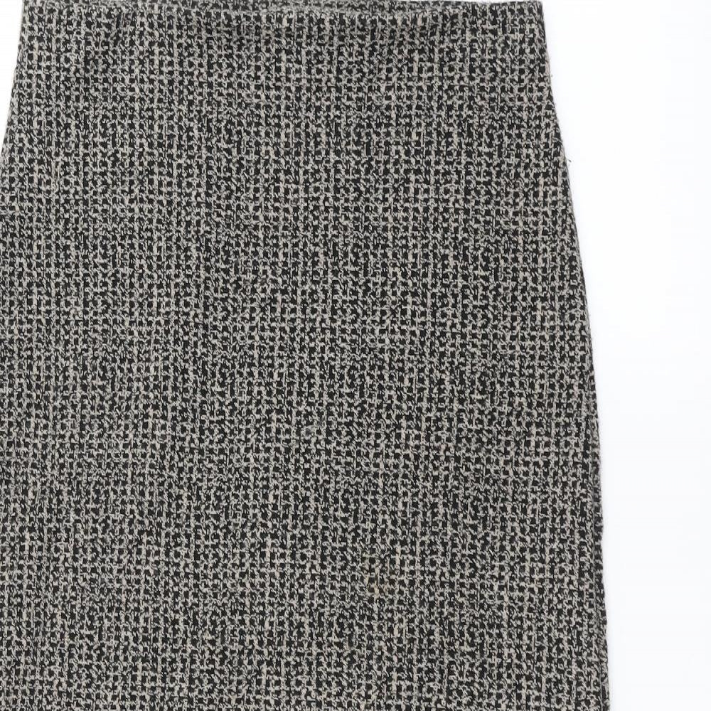 AMARANTO Womens Brown   A-Line Skirt Size 10