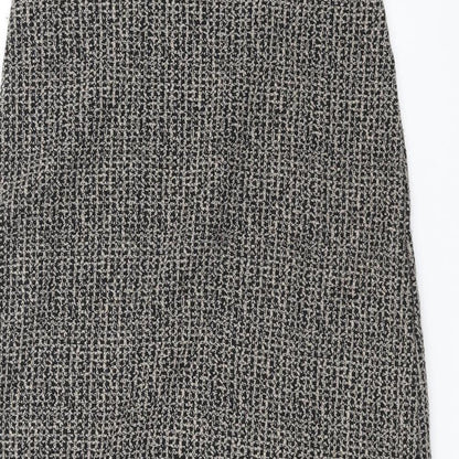 AMARANTO Womens Brown   A-Line Skirt Size 10