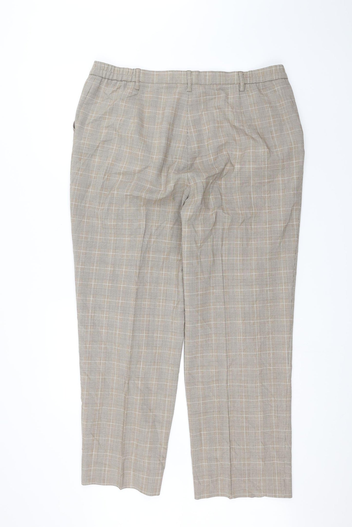 Womens UK Size 20 Wichele Regular Fit  Brown Trousers