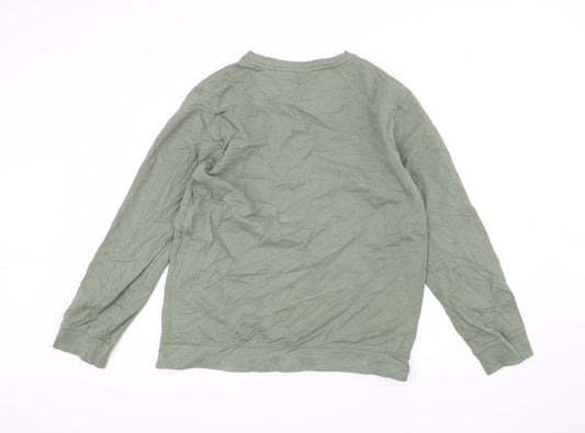 Acw85 Womens Green   Pullover Jumper Size L