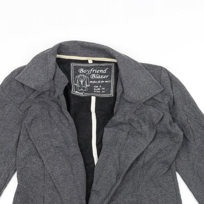 Womens UK Size 8 Preworn Grey Jacket
