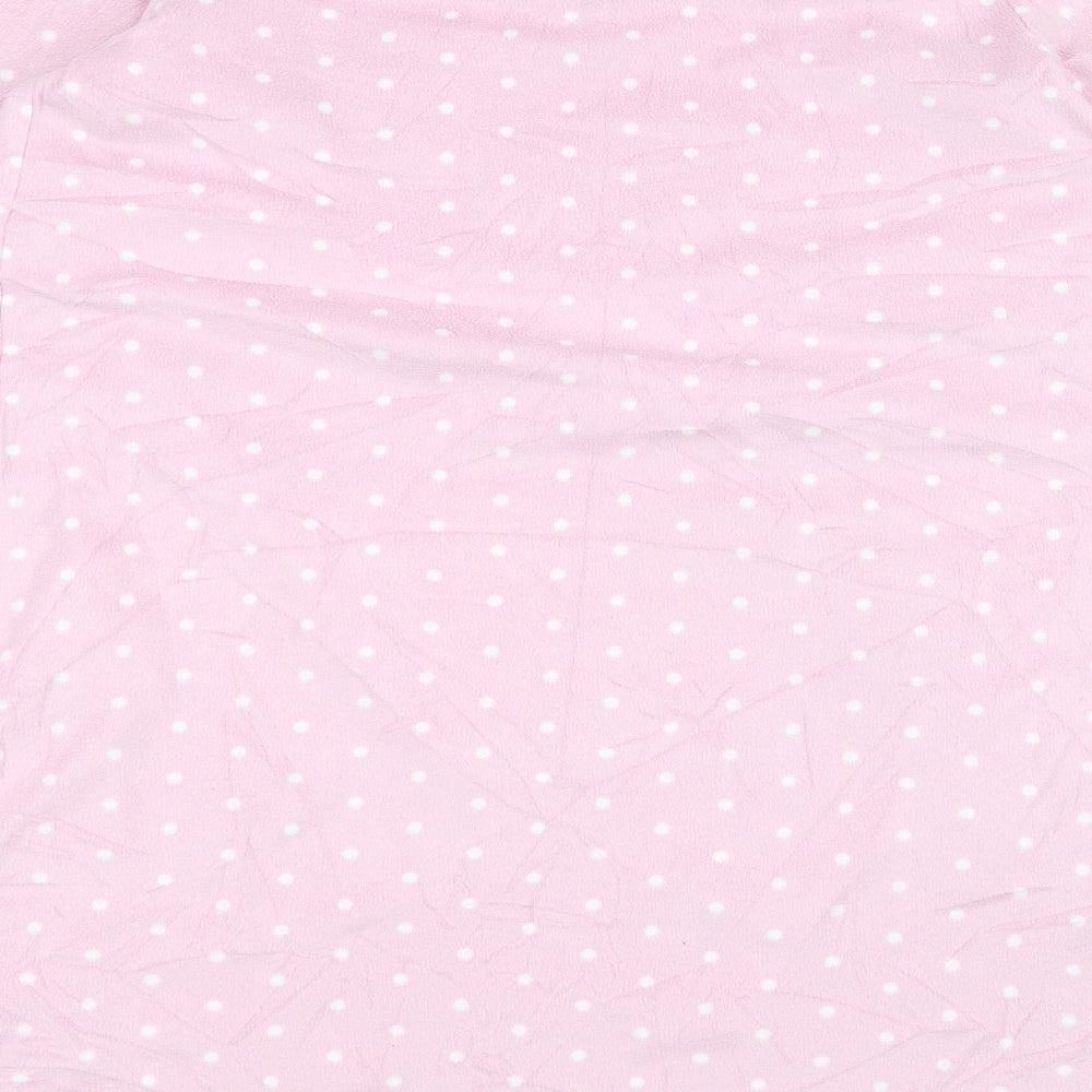 Marks and Spencer Womens Pink Polka Dot  Pullover Jumper Size 16