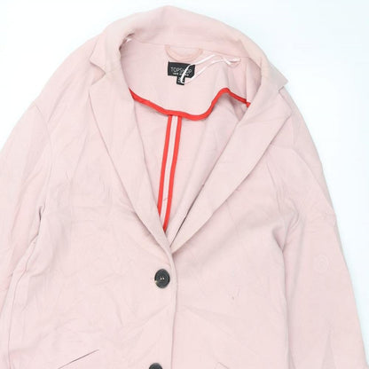 Womens UK Size 10 Topshop Pink Jacket